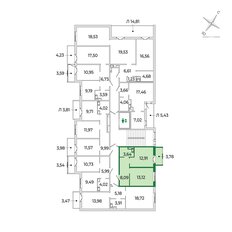 Квартира 37,3 м², 1-комнатная - изображение 3