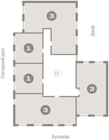 Квартира 112,4 м², 3-комнатная - изображение 2