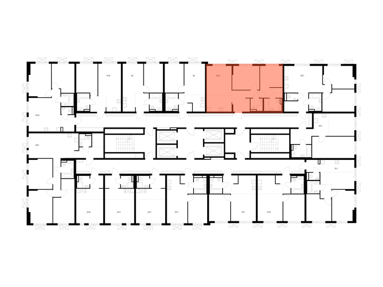 60,3 м², 2-комнатная квартира 10 208 790 ₽ - изображение 30