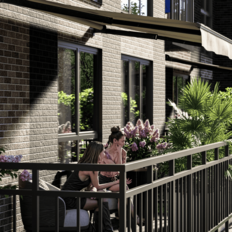 Квартира 45,2 м², 1-комнатная - изображение 5