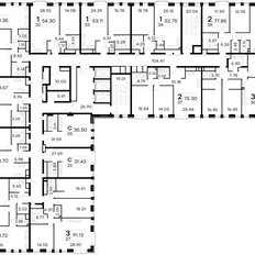 Квартира 77,7 м², 2-комнатные - изображение 2
