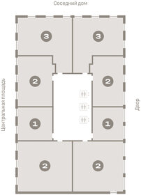 Квартира 68,6 м², 2-комнатная - изображение 2