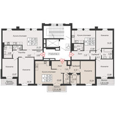 Квартира 81,4 м², 2-комнатная - изображение 2