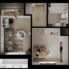 Квартира 36 м², 1-комнатная - изображение 2