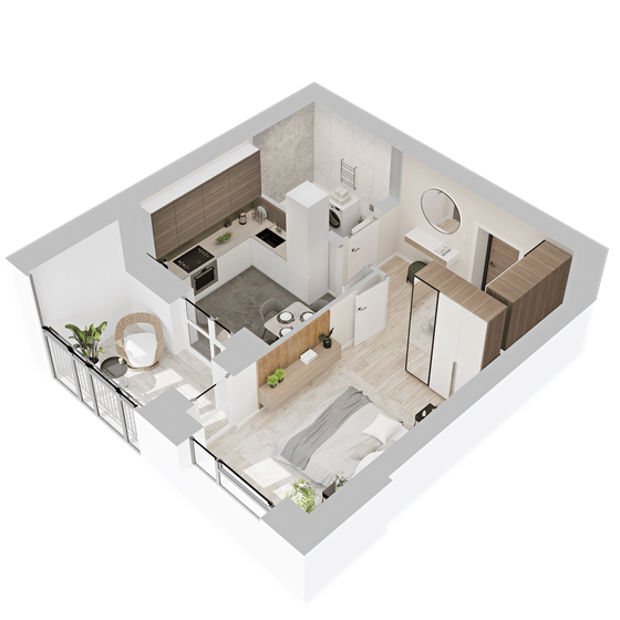 40,5 м², 1-комнатная квартира 4 779 000 ₽ - изображение 24