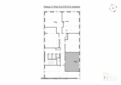 Квартира 59,1 м², 2-комнатная - изображение 2