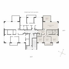 Квартира 141,4 м², 4-комнатная - изображение 2