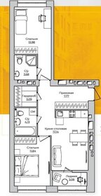 Квартира 66,3 м², 2-комнатная - изображение 1