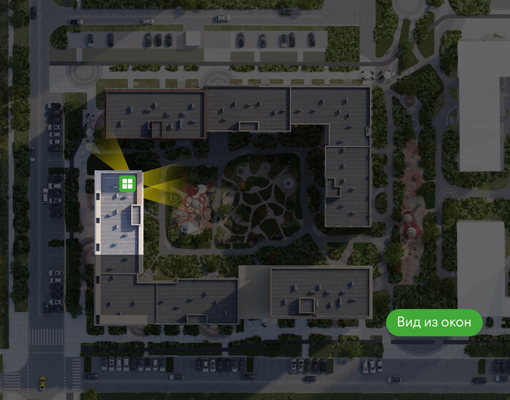 53,3 м², 2-комнатная квартира 10 340 000 ₽ - изображение 19