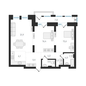 Квартира 78,8 м², 3-комнатная - изображение 1