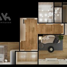 Квартира 70,6 м², 2-комнатная - изображение 4