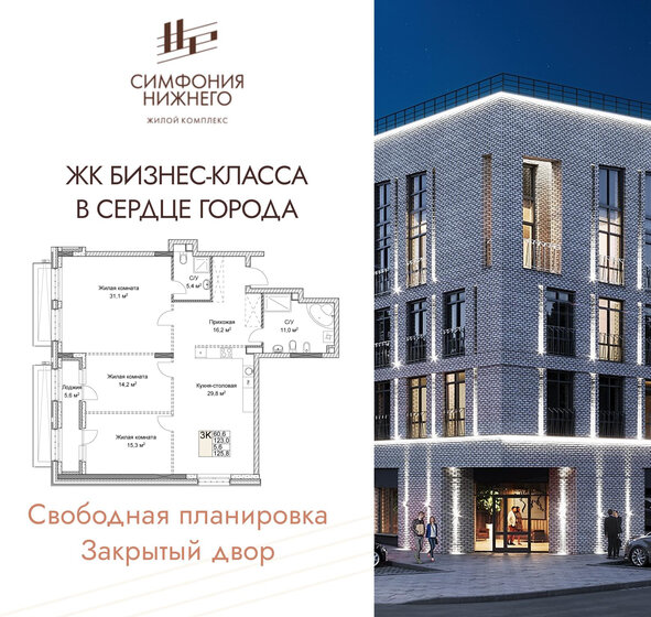 194 м², 6-комнатная квартира 52 000 000 ₽ - изображение 141