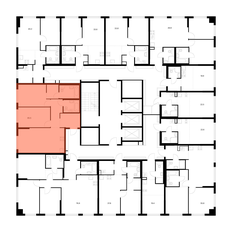 Квартира 65,5 м², 2-комнатная - изображение 2