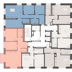 Квартира 77,9 м², 2-комнатная - изображение 2