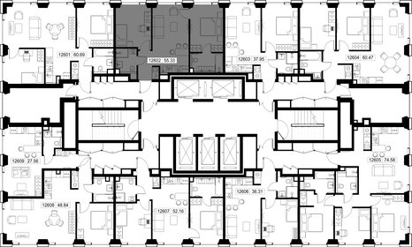 Квартира 55,3 м², 2-комнатная - изображение 3