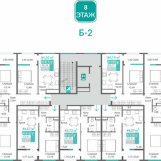 Квартира 80,3 м², 3-комнатная - изображение 2