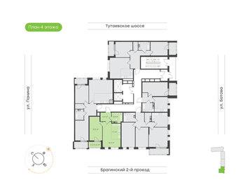 Квартира 44,9 м², 2-комнатная - изображение 2