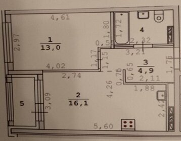 Квартира 38,2 м², 1-комнатная - изображение 1
