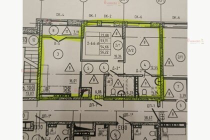 Квартира 57 м², 2-комнатная - изображение 1