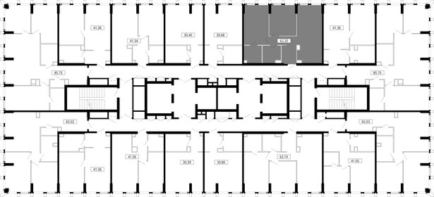 Квартира 62,3 м², 2-комнатная - изображение 3
