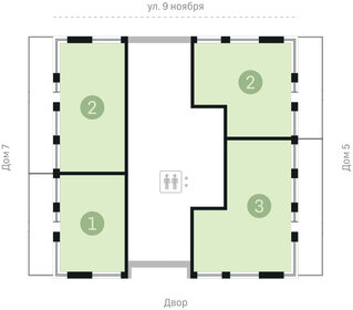 Квартира 107,2 м², 2-комнатная - изображение 2