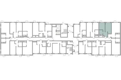 Квартира 32,8 м², 1-комнатная - изображение 3