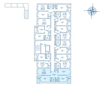 Квартира 79,3 м², 3-комнатная - изображение 2