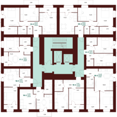 Квартира 65,8 м², 2-комнатная - изображение 2
