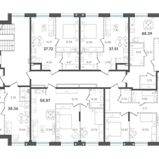 Квартира 48,4 м², 1-комнатная - изображение 5