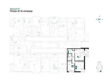 Квартира 61,2 м², 2-комнатная - изображение 2
