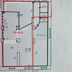 91 м², помещение свободного назначения - изображение 3