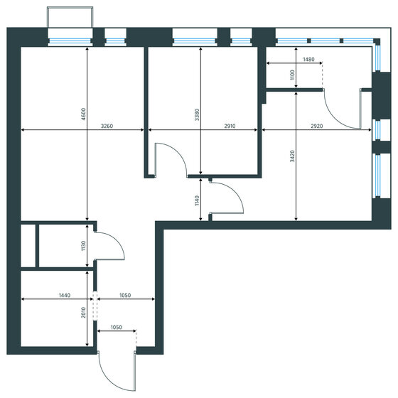 65,9 м², 2-комнатная квартира 13 505 400 ₽ - изображение 20