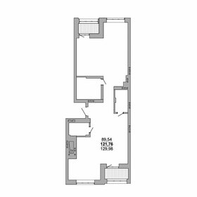 Квартира 130 м², 3-комнатная - изображение 1