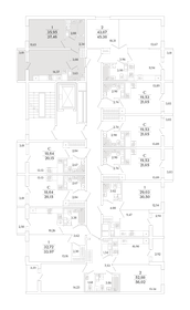 Квартира 37,5 м², 1-комнатная - изображение 2