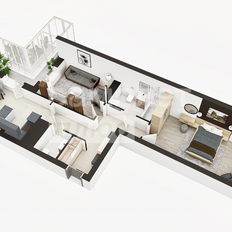Квартира 70,5 м², 3-комнатная - изображение 2