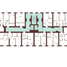 Квартира 34,8 м², 1-комнатная - изображение 2