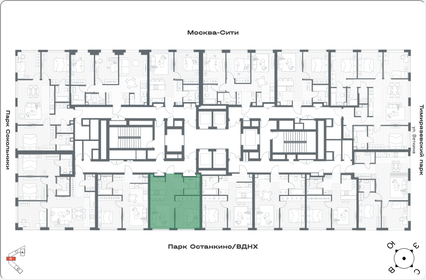 Квартира 40,9 м², 1-комнатная - изображение 2