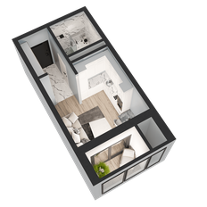 Квартира 21 м², студия - изображение 3