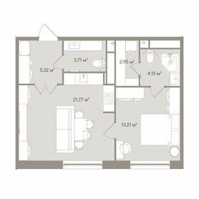 Квартира 50,5 м², 2-комнатные - изображение 2