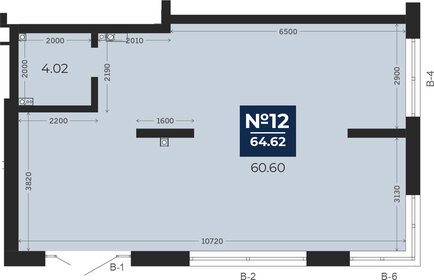64,6 м², помещение свободного назначения - изображение 4