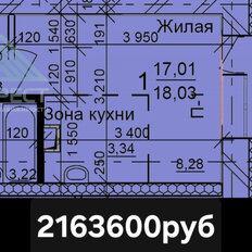 Квартира 18 м², студия - изображение 3