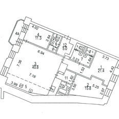 Квартира 124 м², 4-комнатная - изображение 4