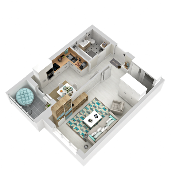 117,5 м², 3-комнатная квартира 5 900 000 ₽ - изображение 53