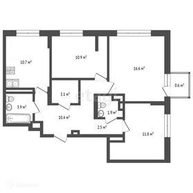Квартира 72 м², 3-комнатная - изображение 1