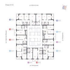 Квартира 61,3 м², 2-комнатная - изображение 2