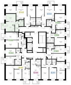 Квартира 33,1 м², 1-комнатная - изображение 1
