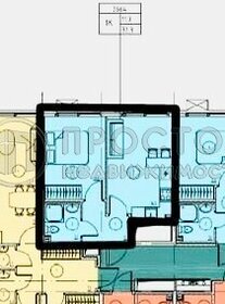 Квартира 32,3 м², 1-комнатная - изображение 1