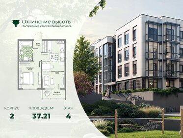 Квартира 37,2 м², 1-комнатная - изображение 1