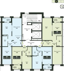 Квартира 41,2 м², 1-комнатная - изображение 2