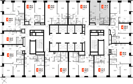 Квартира 47,1 м², 2-комнатная - изображение 3